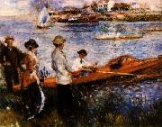 Pierre Renoir Oarsmen at Chatou Norge oil painting reproduction